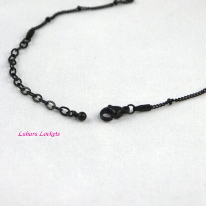 Black Ball Station Chain Clasp