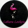 Pink Flamingo Floating Charm