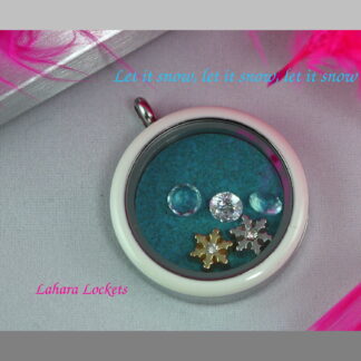 Winter Memory Locket, Let it Snow