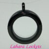 Memory Locket, medium, black finish with crystals - Image 4