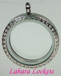 Large, Silver Memory Locket