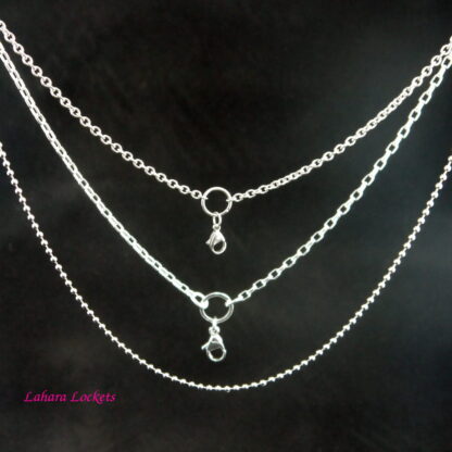Long Silver Chains