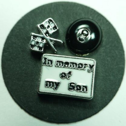 In Memory of My Son Floating Charms for Memory Lockets