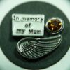 Angel Wing Floating Charm for Memory Lockets