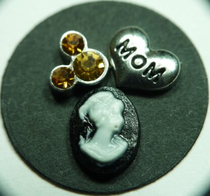 Mom Floating Charm for Memory Lockets
