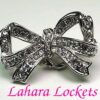 Bow Pin/Brooch, silver