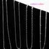 Silver Ball Station Chain, 18"+ 2" - Image 2