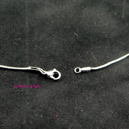 Silver Snake Chain Clasp