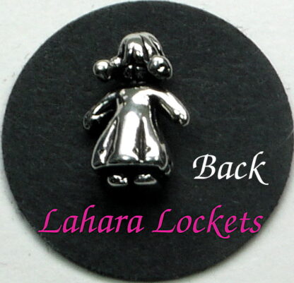 Girl Floating Charm, silver - Image 2