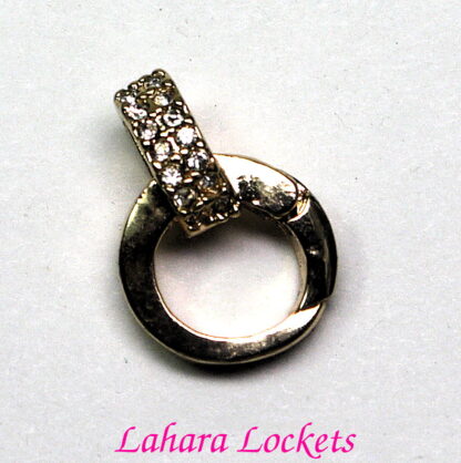 Crystal Clasp, gold