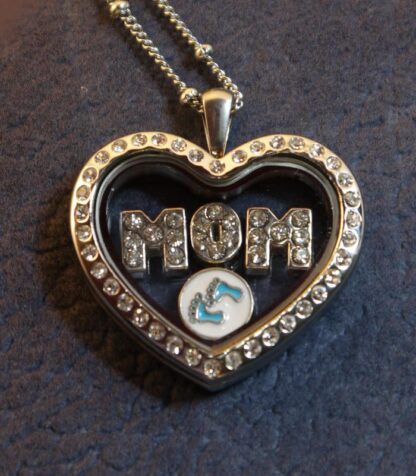 Mom and Baby Memory Locket